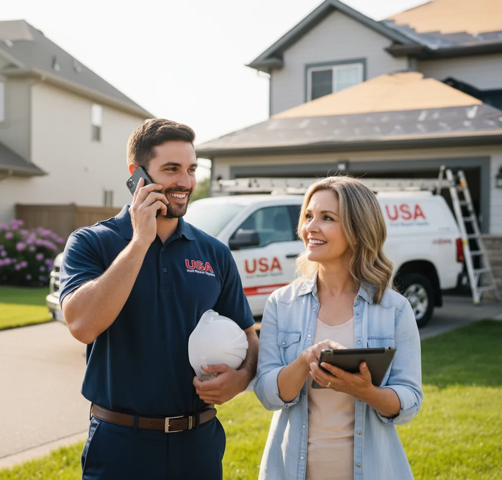 USA Roof Repair Experts customer support in Sandy Hook